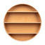 Round shelf